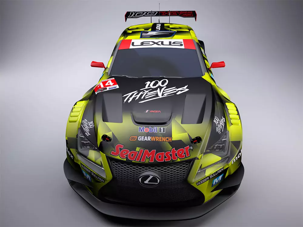 100 Thieves and Lexus activate at the Grand Prix of Long Beach