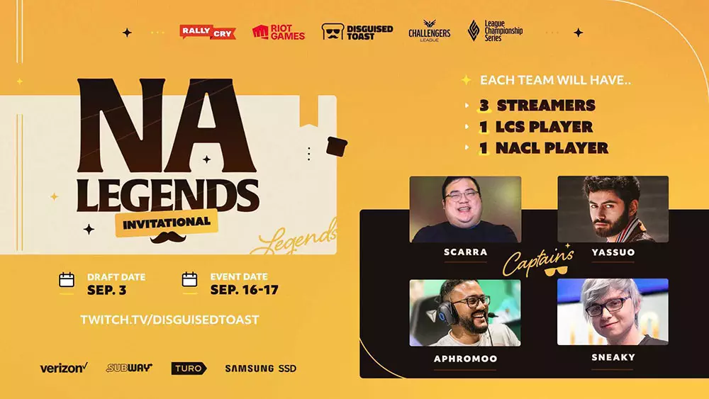 Disguised Toast NA Legends Invitational