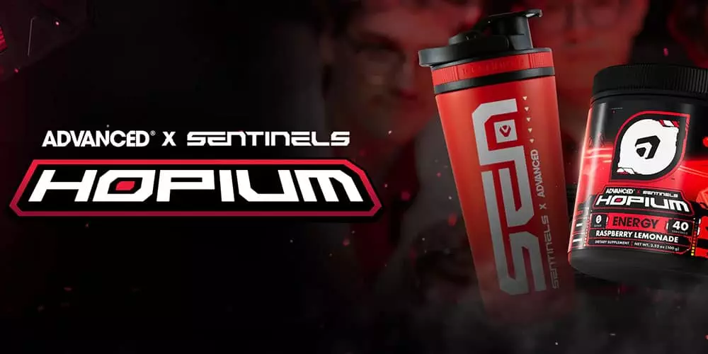 Sentinels partner with energy drink company Advanced for Hopium