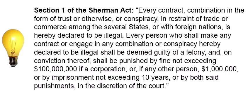 Sherman Act Section 1