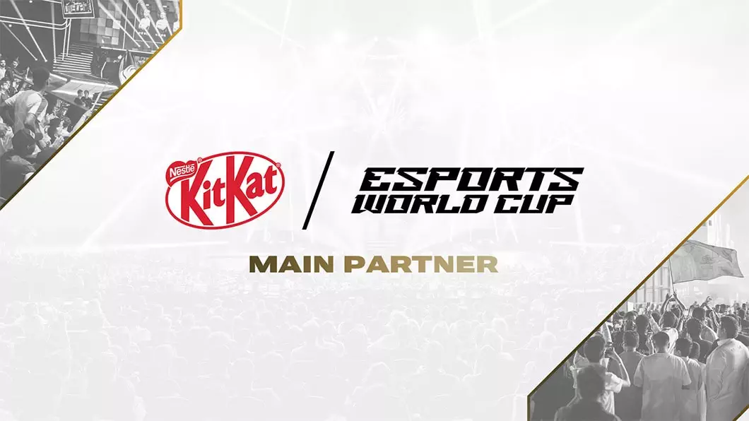 KitKat named a main partner of the upcoming Esports World Cup in Riyadh in July