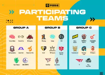 PUBG Global Series 6 teams