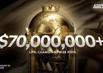 Esports World Cup will feature a total prize pool of $70 million.