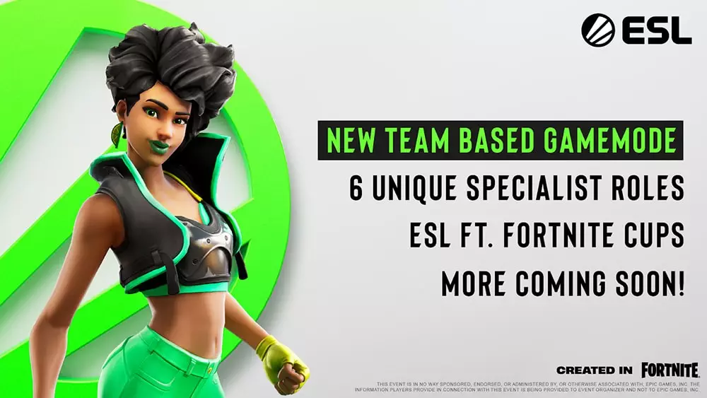 ESL FACEIT Group and 404 Creative working on ESL Featuring Fortnite in EUFN
